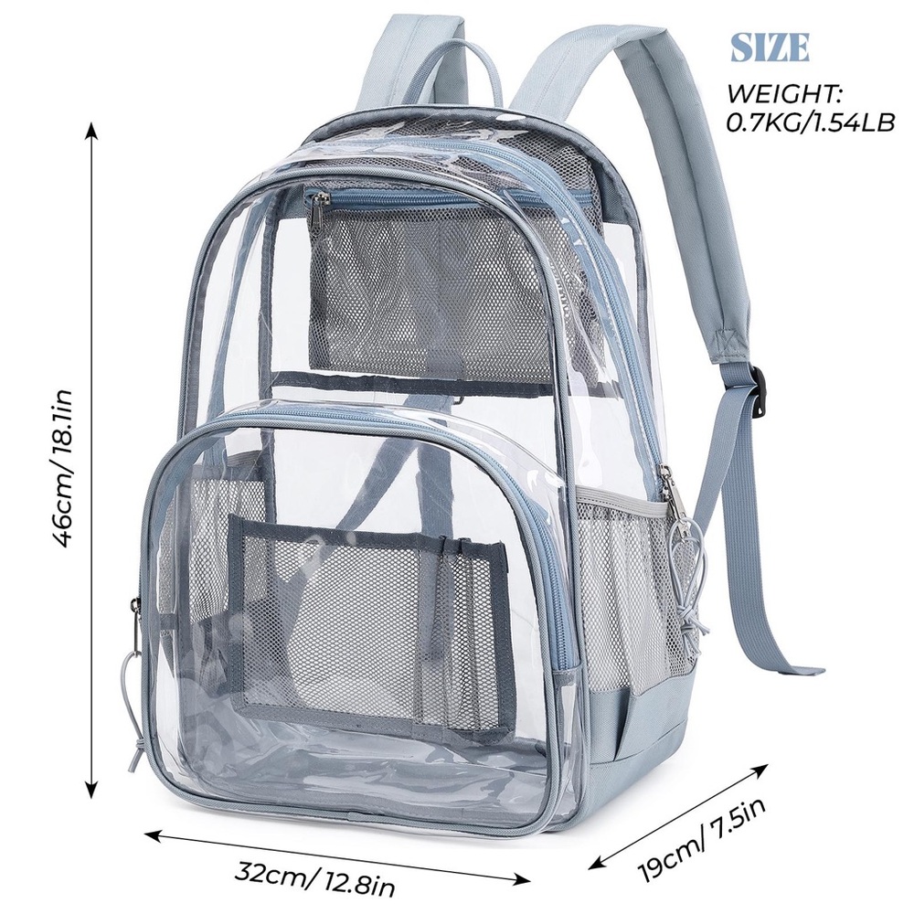 Clear backpacks - Picture 3 of 13